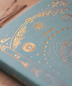 Traum Tagebuch Buch Journal Dream Dreamjournal Mini A6 Teal vegan MOI Noyoga Salzburg