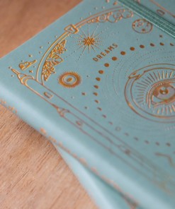 Traum Tagebuch Buch Journal Dream Dreamjournal Mini A6 Teal vegan MOI Noyoga Salzburg