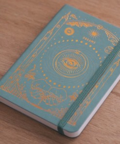 Traum Tagebuch Buch Journal Dream Dreamjournal Mini A6 Teal vegan MOI Noyoga Salzburg