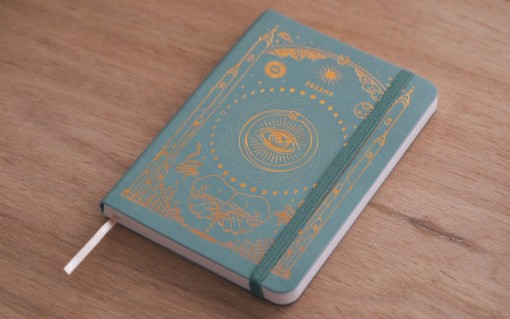 Traum Tagebuch Buch Journal Dream Dreamjournal Mini A6 Teal vegan MOI Noyoga Salzburg