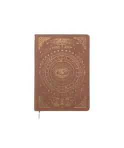 Notizbuch Notiz Note Tagebuch Journal Mini A6 veganes Leder Teal Magic of I. MOI NoYoga Salzburg