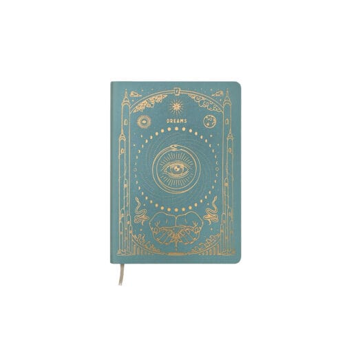 Traum Tagebuch Buch Journal Dream Dreamjournal Mini A6 Teal vegan MOI Noyoga Salzburg